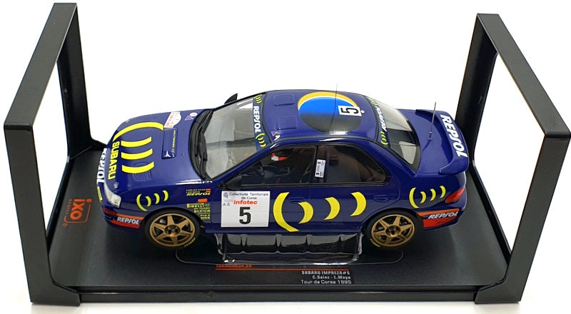 Ixo 1/18 Scale 18RMC063A.20 Subaru Impreza 555 #5 Winner 1995 Sainz
