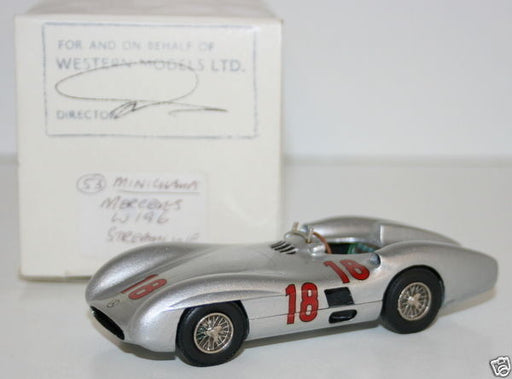 WESTERN MODELS MIKE STEPHENS 1st PROTOTYPE MODEL MINICHAMPS MERCEDES W196 S/LINE