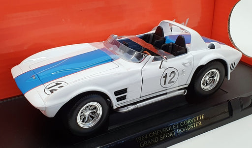 Lucky Diecast 1/18 Scale 92698 - 1964 Chevrolet Corvette Grand Sport - White