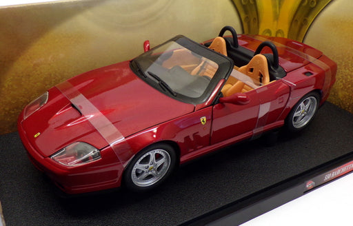 Hot Wheels 1/18 Scale 57311 - Ferrari 550 Barchetta - Metallic Red