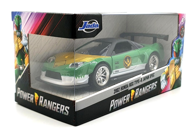 Jada 1/32 Scale 31843 Power Rangers- 2002 Honda NSX Type-R Japan SPEC - Green