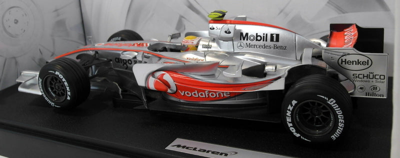 Hot Wheels 1/18 scale Diecast - K6634 McLaren MP4-22 Lewis Hamilton F1