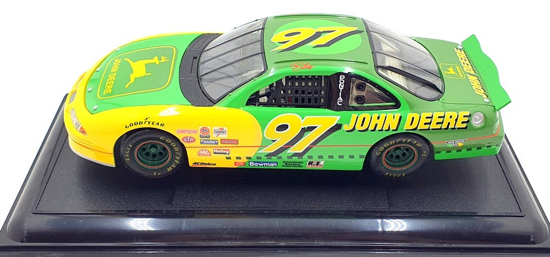 Ertl 1/18 Scale Diecast 5525BA - Pontiac 1997 Grand Prix John Deere #97 Signed