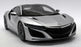 Kyosho 1/18 Scale Resin - KSR18023S Honda NSX Silver