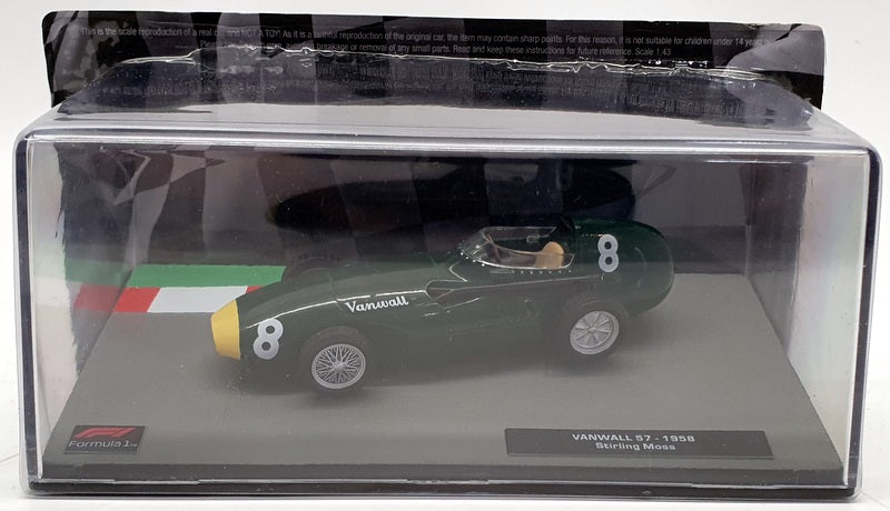 Altaya 1/43 Scale Model Car 1101IR14 - Vanwall 57 1958 Stirling Moss