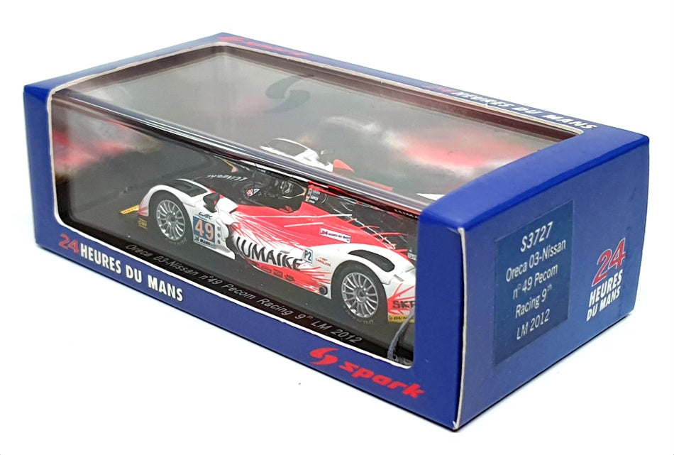 Spark 1/43 Scale S3727 - Oreca 03-Nissan Pecom Racing 9th Le Mans 2012