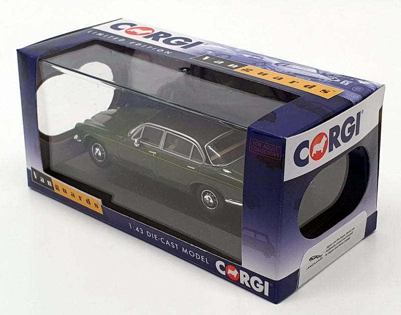 Vanguards 1/43 Scale VA13902 - Jaguar XJ12 Series 2 LWB - Juniper Green