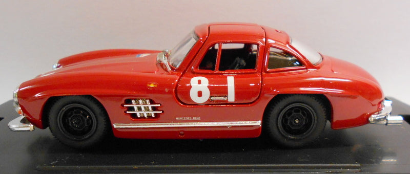 Bang 1/43 Scale Metal Model - 7100 MERCEDES 300 SL TOUR DE FRANCE RED