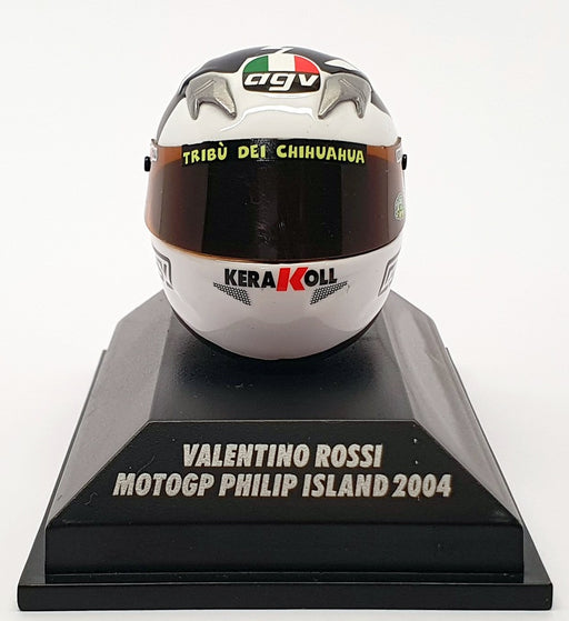 Minichamps 1/8 Scale 397 040096 - AGV Helmet Moto GP Philip Island 2004 V. Rossi