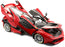 Burago Signature 1/18 Scale Diecast - 18-16907 Ferrari FXX K Supercar Red