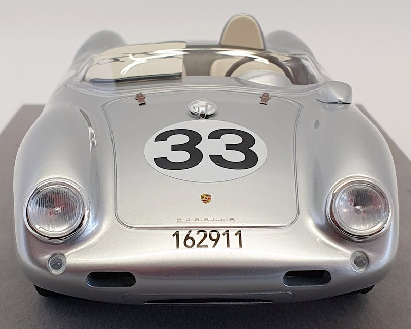 Coche miniatura Porsche 550 1/18 Tecnomodel A RS No.33 KG 24h Le Mans 1957 H.Herrmann/R.von Frankenberg