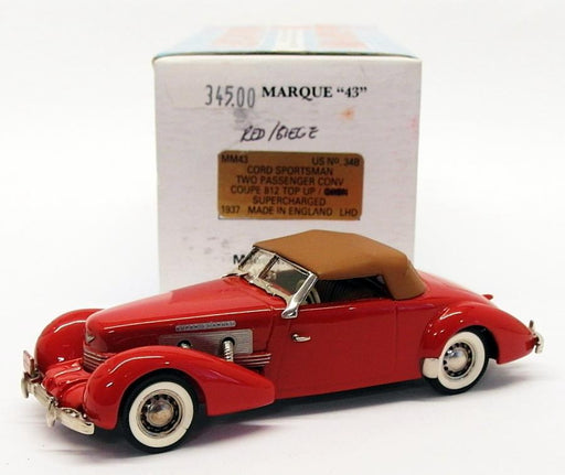 Minimarque 43 1/43 Scale US34B - 1937 Cord Sportsman Coupe 812 Supercharged