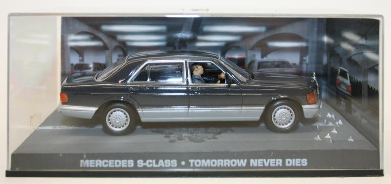 Fabbri 1/43 Scale Diecast Model - Mercedes S Class - Tomorrow Never Dies