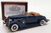 Brooklin Models 1/43 Scale BC029 - 1934 Buick M60 Convertable Coupe Blue