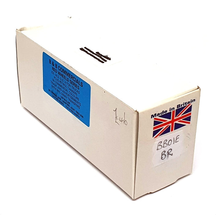 B&B Models 1/60 Scale BB01E - Bedford Truck British Railways - Maroon
