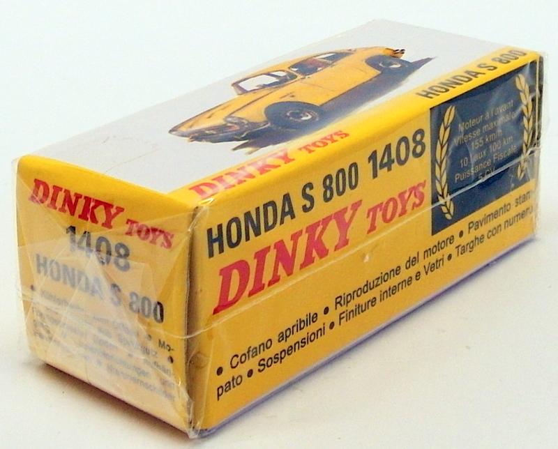 Atlas Editions Dinky Toys Diecast Model Car 1408 - Honda S 800 MIMB