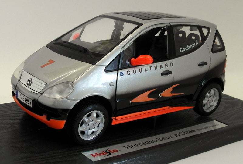 Maisto 1/18 Scale Diecast - 35841 Mercedes Benz A Class F1 Coulthard