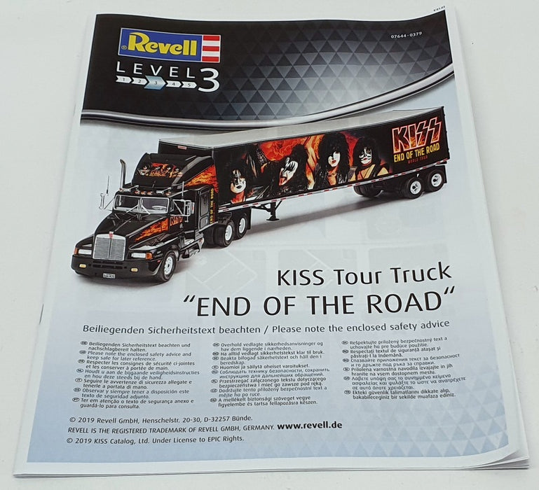 Revell 1/32 Scale Model Truck Kit 07644 - Tour Truck Kiss End of The Road
