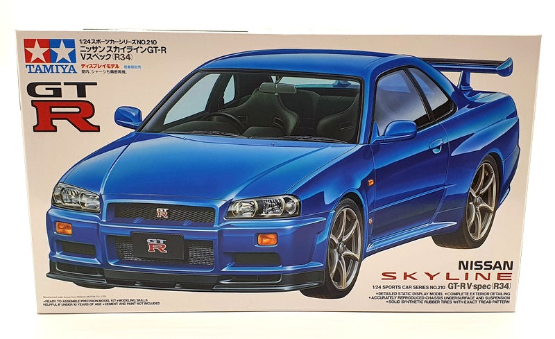 Tamiya 1/24 Scale Model Kit 24210 - Nissan Skyline GT-R