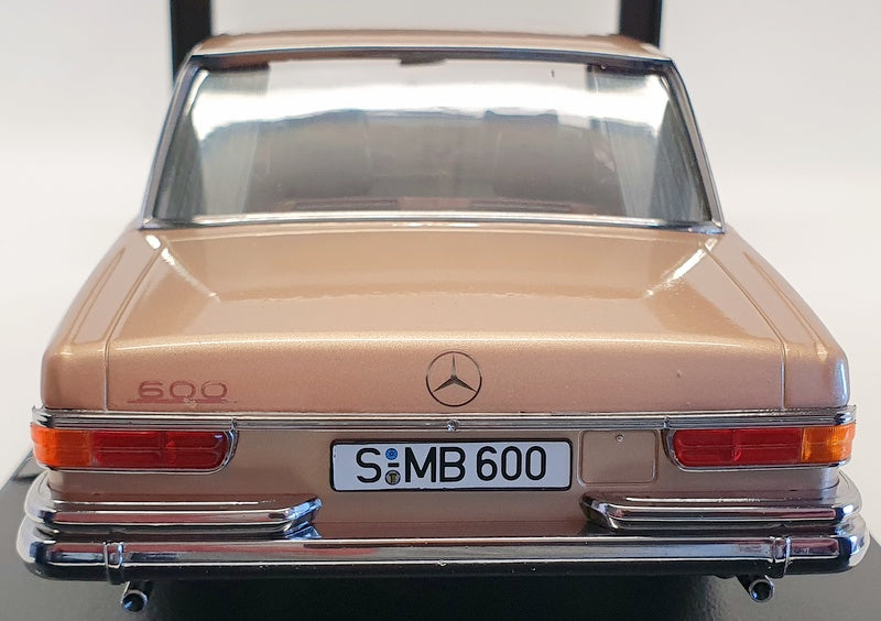 KK Scale 1/18 Scale KKDC180603 - 1963 Mercedes-Benz 600 SWB (W100) - Gold