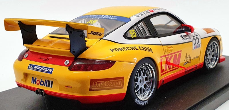 Autoart 1/18 Scale 80785 - 911 997 GT3CUP #55 LKM 2007 Darryl O'Young