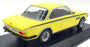 Minichamps 1/18 Scale Diecast 155 028130 - BMW 3.0 CSL 1971 - Yellow