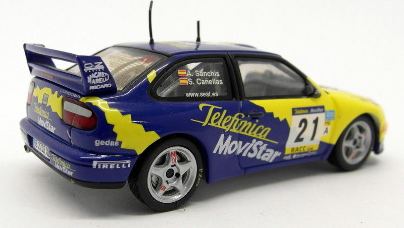 Ixo 1/43 Scale Diecast 17APR2018K Seat Cordoba Rallye Costa Brava