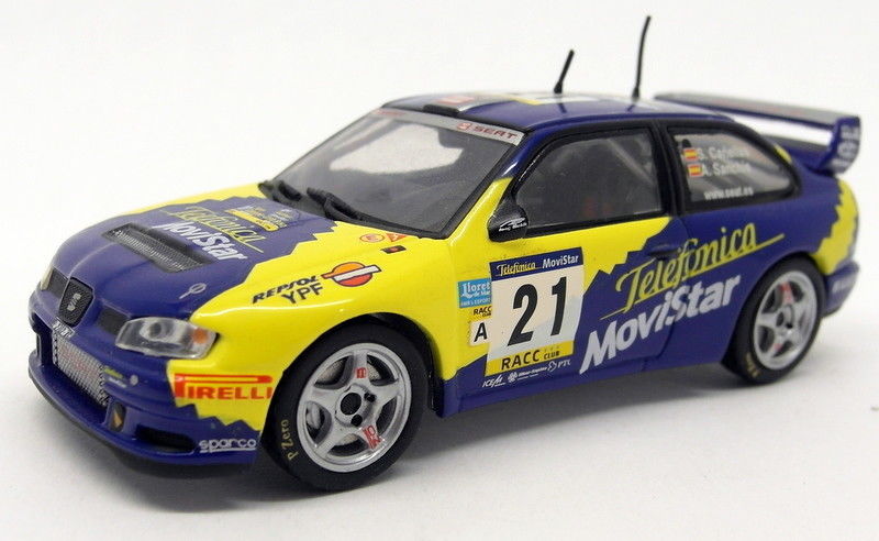 Ixo 1/43 Scale Diecast 17APR2018K Seat Cordoba Rallye Costa Brava