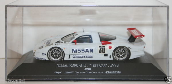 ONYX 1/43 SCALE - XGT99003 - NISSAN R390 GT1 - TEST CAR - 1998 - #30