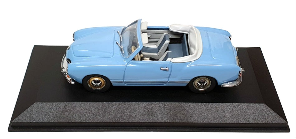 Minichamps 1/43 Scale Diecast 5031 - Karmann Ghia Cabriolet - Blue
