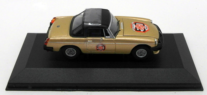 Vanguards 1/43 Scale Model Car VA13000 - MGB 50th Anniversary Model - White Gold