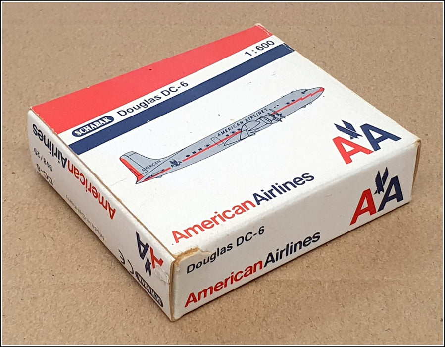 Schabak 1/600 Scale 948/29 - Douglas DC-6 Aircraft - American Airlines