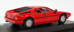 Del Prado 1/43 Scale Model Car DP24221 - BMW M1 - Red