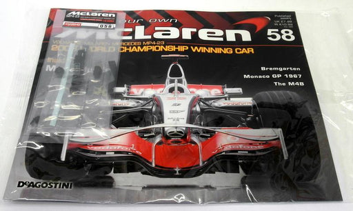 Kyosho Kits 1/8 scale Diecast 058 McLaren MP4-23 F1 Magazine subscription part