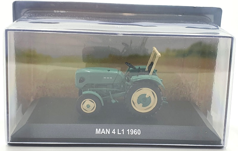 Hachette 1/43 Scale Model Tractor HL37 - 1960 MAN L1 - Green