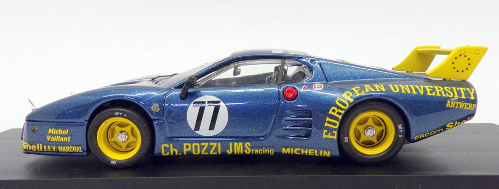 Best 1/43 Scale Model Car 9339 - Ferrari 512 BB LM 1980 #77 Andruet/Ballot
