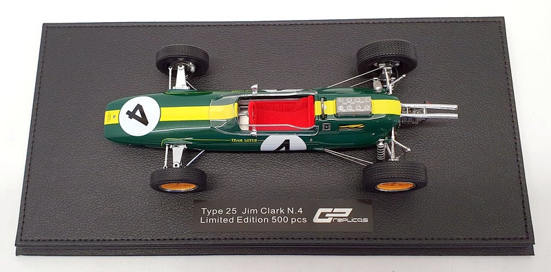GP Replicas 1/18 Scale GP56A - 1963 Lotus Climax Type 25 #4 Jim Clark W.Champion