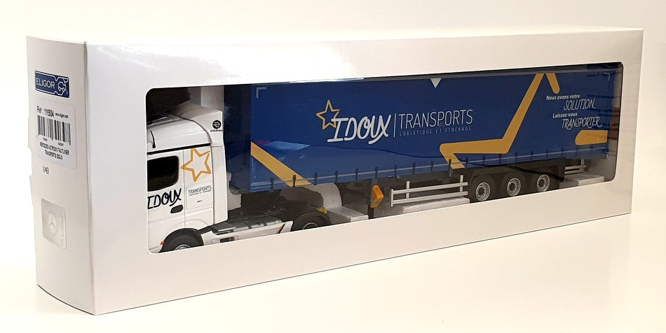 Eligor 1/43 Scale 116934 - Mercedes Actros 5 Tautliner Transports Truck - Doux