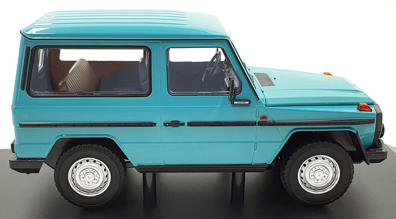 Minichamps 1/18 Scale Diecast 155 038001 - Mercedes-Benz G-Model SWB Turquoise