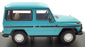 Minichamps 1/18 Scale Diecast 155 038001 - Mercedes-Benz G-Model SWB Turquoise