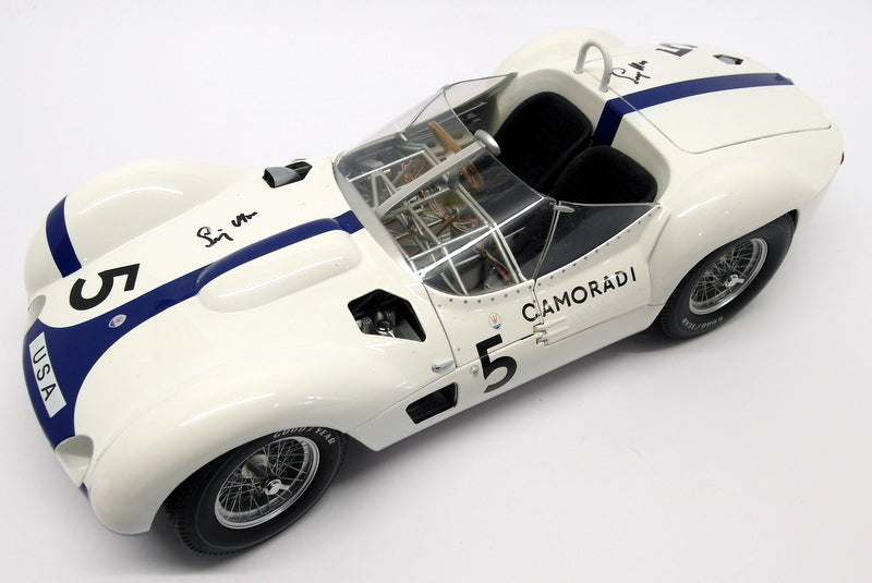 Minichamps 1/12 Scale 125 601205 Maserati Birdcage Signed by Stirling Moss