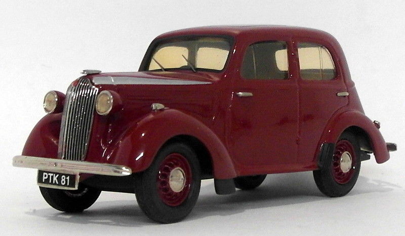 Somerville Models 1/43 Scale 152A - 1939 Vauxhall 10 H-Type - Deep Red