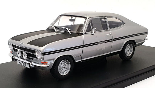 Whitebox 1/24 Scale WB124065-0 - Opel Kadett B - Silver/Black