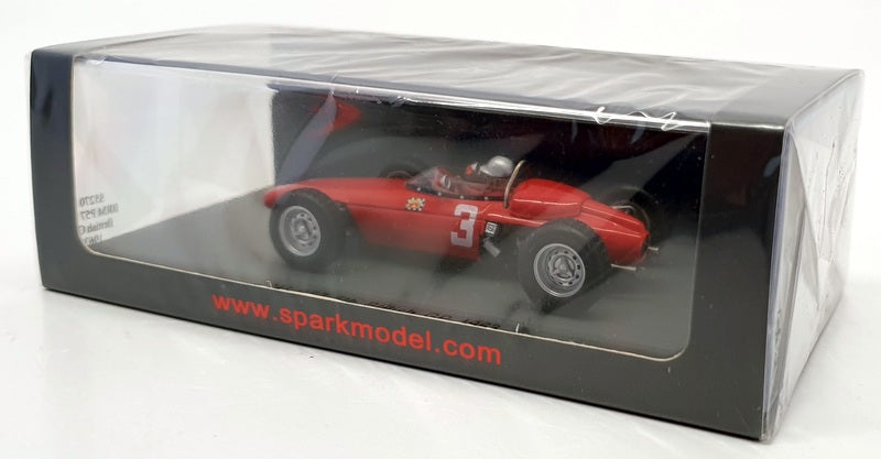Spark 1/43 Scale S5270 - 1963 BRM P57 #3 5th British GP Lorenzo Bandini