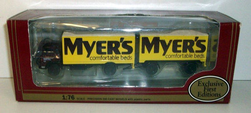 EFE 1/76 Scale 24001 Bedford TK Boxvan short and trailer Myers Beds
