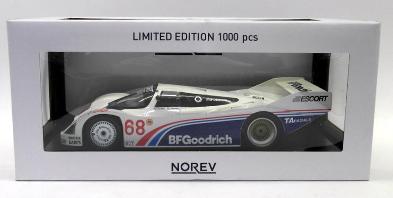 Norev 1/18 Scale Diecast - 187401 Porsche 962 IMSA Winner Riverside 1985