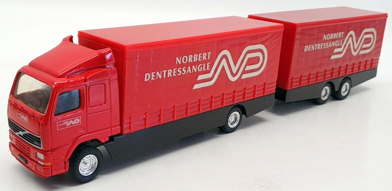 Corgi 1/64 Scale 59537 - Volvo 4 Wheel Rigid Lorry & Close Couple Trailer