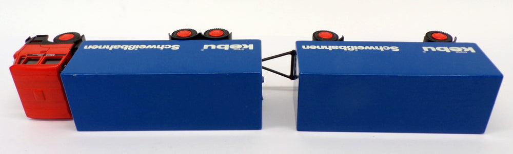 Lion Toys 1/50 Scale Diecast No.74 - DAF 3300 Truck & Trailer - Kebu