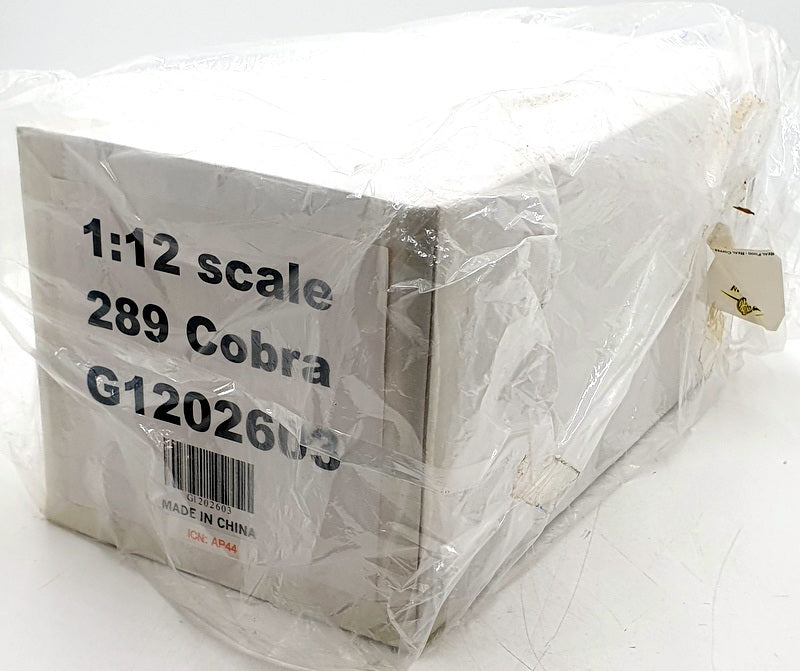 GMP 1/12 Scale Diecast G1202603 - Shelby 289 Cobra White 1 of 1000 Pcs