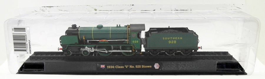 Americom 1/76 Scale Model Train 05 - 1934 Class V N0. 928 Stowe